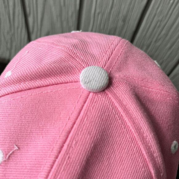 Von Dutch Pink Baseball Hat Y2K Logo Cap Adjustable Velcro Strap Trucker Style - Picture 4 of 9